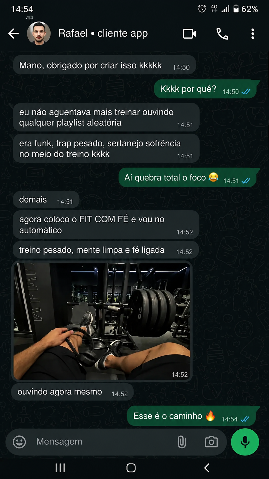 Depoimento de Rafael