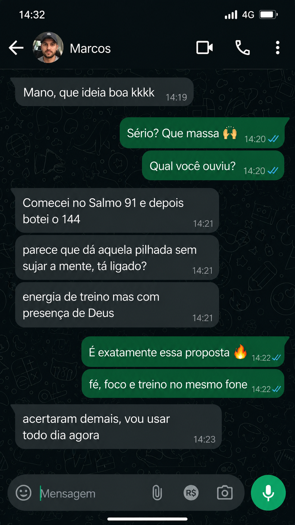 Depoimento de Marcos